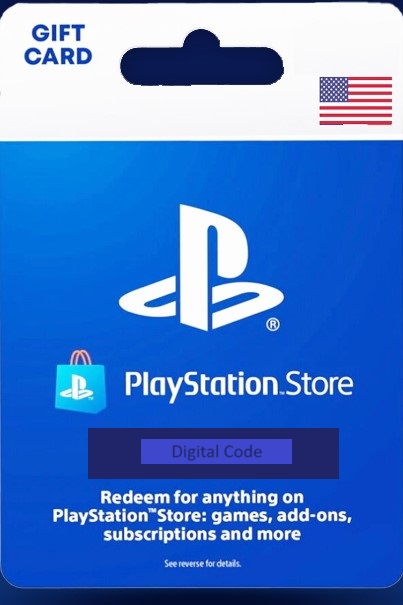 PlayStation Store Gift Card - US Region Only (Digital Code)