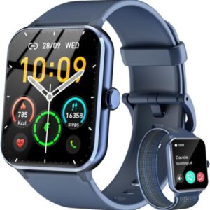 2024 Smart Watch For Men/Women Waterproof Smartwatch Bluetooth iPhone Samsung