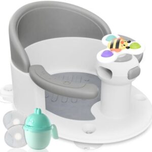 Baby Bath Seat - Safe Toddler Tub Seat for Shower Baby Bathtub - 6 Months & Up