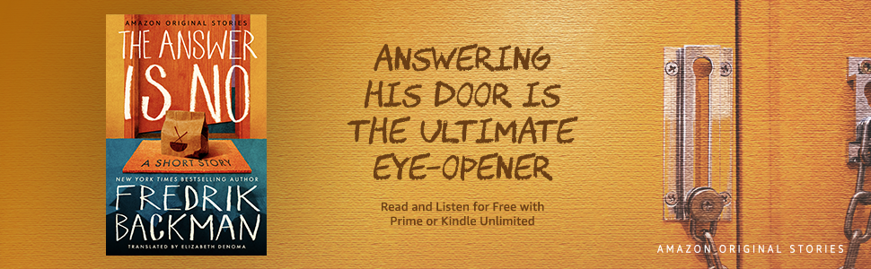 Answering his door is the ultimate eye-opener