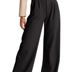 2024 High Waisted Business Casual Work Pants for Women with Pockets