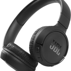 JBL Tune 510BT Bluetooth Wireless Headphones with Up to 40 Hour Battery and Microphone Support for Calls, Foldable and Comfortable, Compatible with Android and iOS Devices - Black