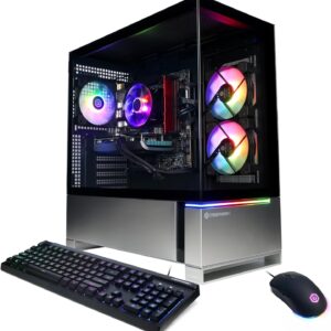 CyberPowerPC Gamer Xtreme VR Gaming PC with Intel Core i5-13400F, NVIDIA GeForce RTX 4060, 16GB DDR5 RAM, 1TB PCIe Gen4 SSD and Windows 11 Home