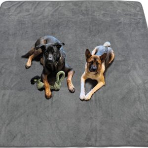 Washable Extra Large Dog Pee Pads with Instant Absorbency and Non-Slip Base for Puppy, Senior, and Whelping Dogs