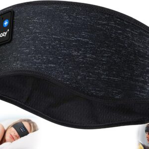 MUSICOZY Bluetooth 5.2 Wireless Headphones with HD Stereo Speakers for Sleeping, Running, Yoga and Ideal Gifts for Men, Women, Teens