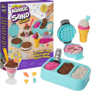 Kinetic Sand Scents Playset with Scented Play Sand and 6 Tools for Kids Ages 3 and Up
