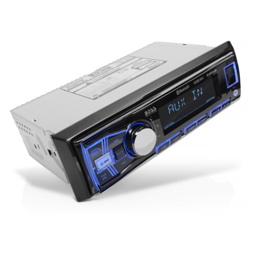 BOSS Audio Systems 611UAB Car Stereo with Bluetooth, Aux In, USB, No CD, DVD, AM/FM