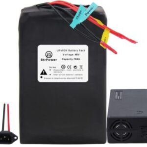 BTR 48V Lithium LiFePO4 16Ah Ebike Battery for Electric Bike Motor