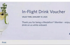 Delta Airlines Drink Voucher Expiration Date January 31 2025