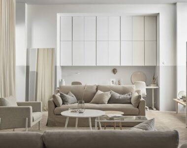 IKEA Monochrome Oasis of Calm: One Stylist's Living Room