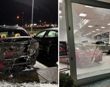 Oregon Tesla Dealership Fire Investigated as Arson