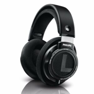 Philips SHP9500 Open Back HiFi Precision Stereo Over the Ear Headphones in Black