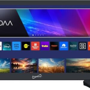 Supersonic 19 Vidaa Acdc Compatible LED Smart TV with Built-in WiFi SC-1920VTV