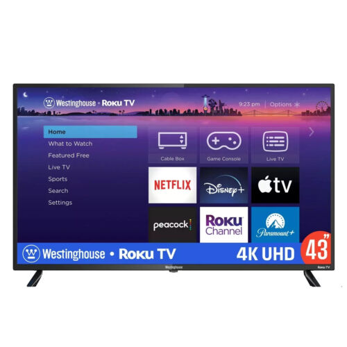 Westinghouse 43 Class 4K UHD Smart Roku TV