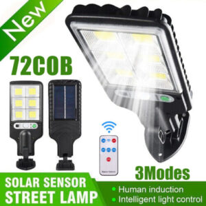 1000000LM LED Solar Motion Sensor Light for Bright Garden Outdoor Street Wall Lamp