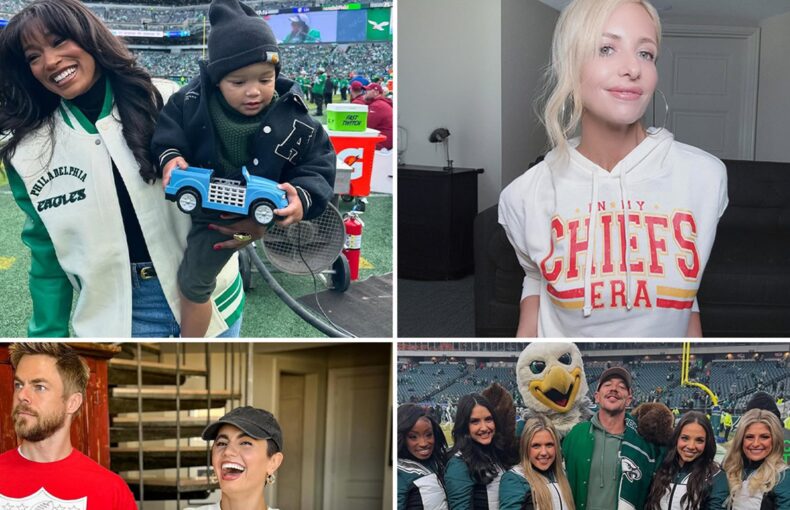 Kansas City Chiefs and Philadelphia Eagles: Famous Football Fanatics