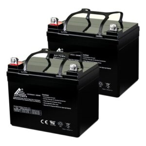 Pride Mobility Jazzy Select GT Replacement Batteries 12V 35Ah 2 Pack