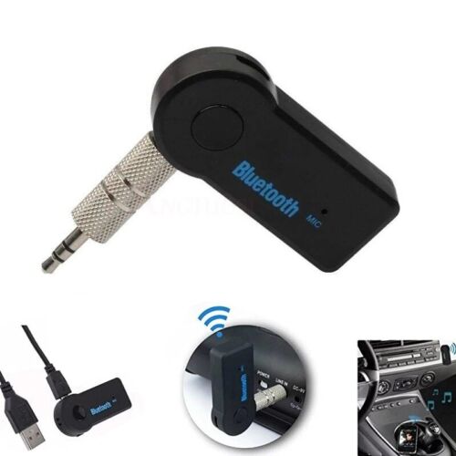 Wireless Bluetooth Receiver 3.5mm AUX Audio Stereo Music Home Car Adapter