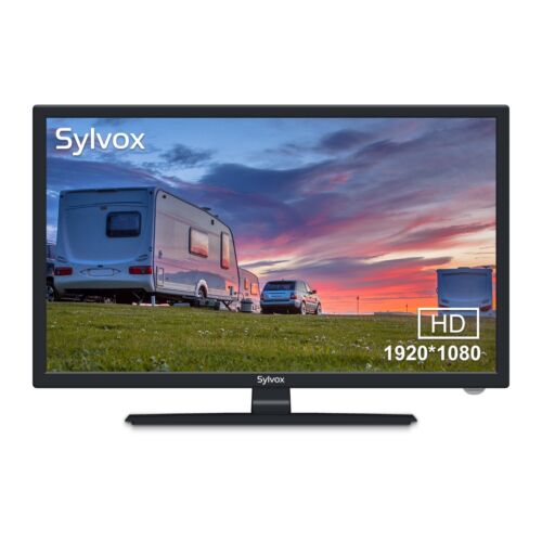 27 Inch 1080P RV TV with Built-in DVD Player and Speaker 12/24 Volt DC Power
