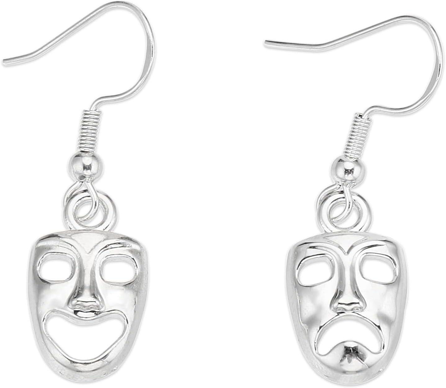 Theatre Gift Earrings for Women Teen Actress Comedy Tragedy Masks Actor Theatre Merch Drama
