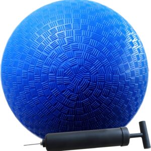 Official Size 8.5 Inch Playground Ball with Air Pump for Dodge Ball, Handball, Camps and Schools