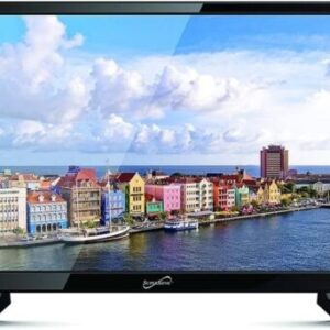 Supersonic SC-1911 19-Inch 1080p LED Widescreen HDTV with HDMI Input AC DC Component TV