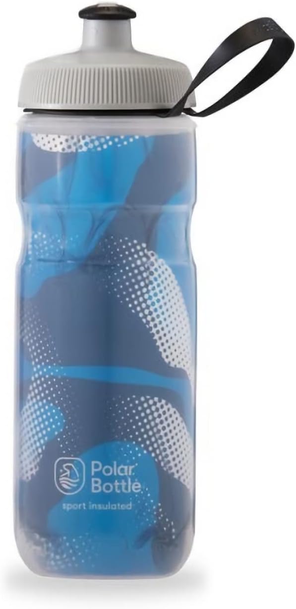 Polar Bottle Sport Insulated by HydraPak 20oz 24oz Leak Proof Water Bottles Keep Water Cooler 2x Longer