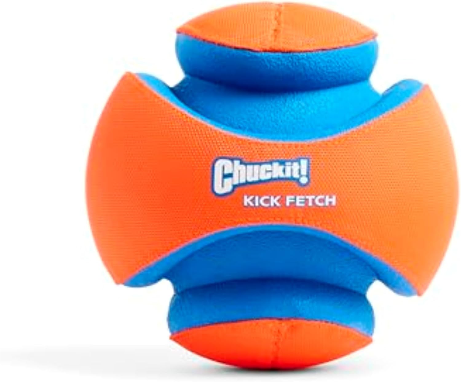 Large 8-Inch Diameter Chuckit Kick Fetch Ball Dog Toy Made with Durable Rubber and Foam for Interactive Play in Water