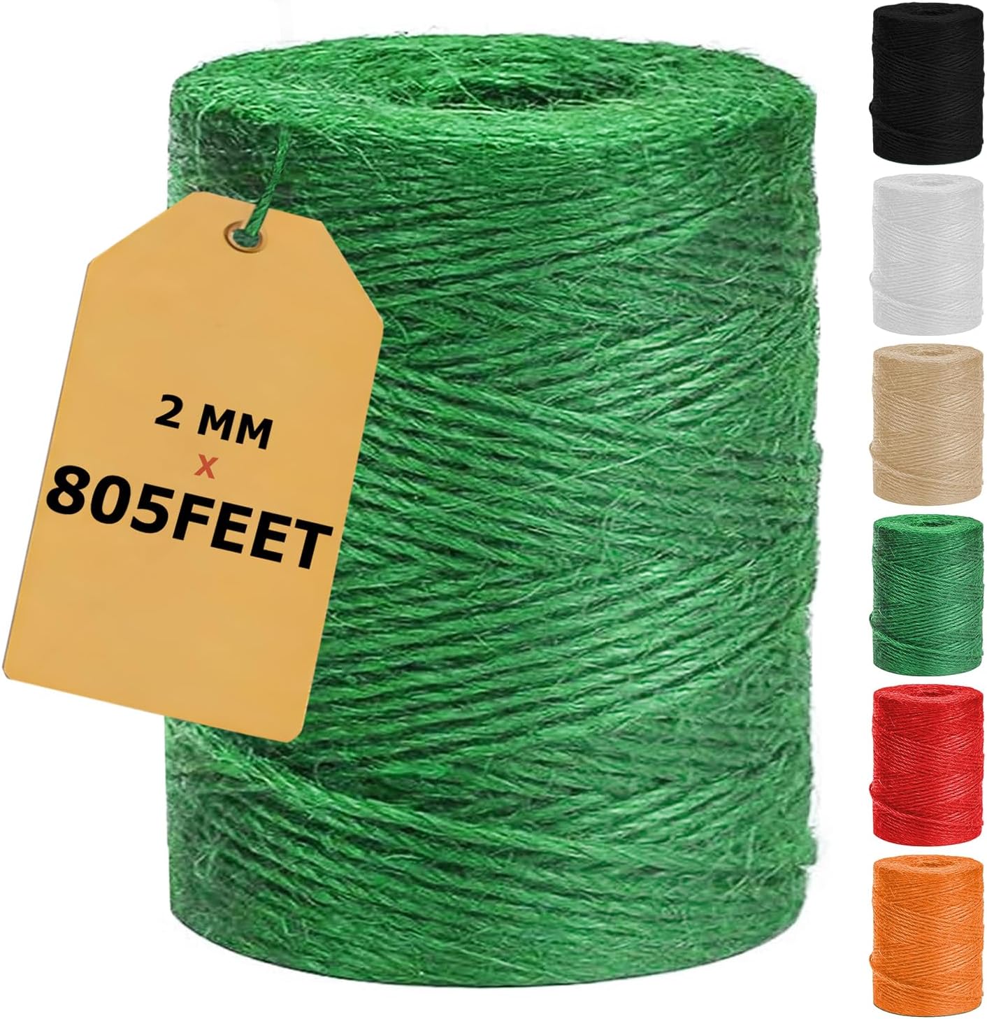 Green Garden Twine String for Tomato Climbing Plant Tie Floristry Arts Crafts Supplies Hanging Planter Basket Greenhouse Plant Accessories
