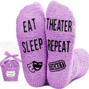 HAPPYPOP Anime Theater Movie Gifts Horror Broadway Theatre Socks for Women