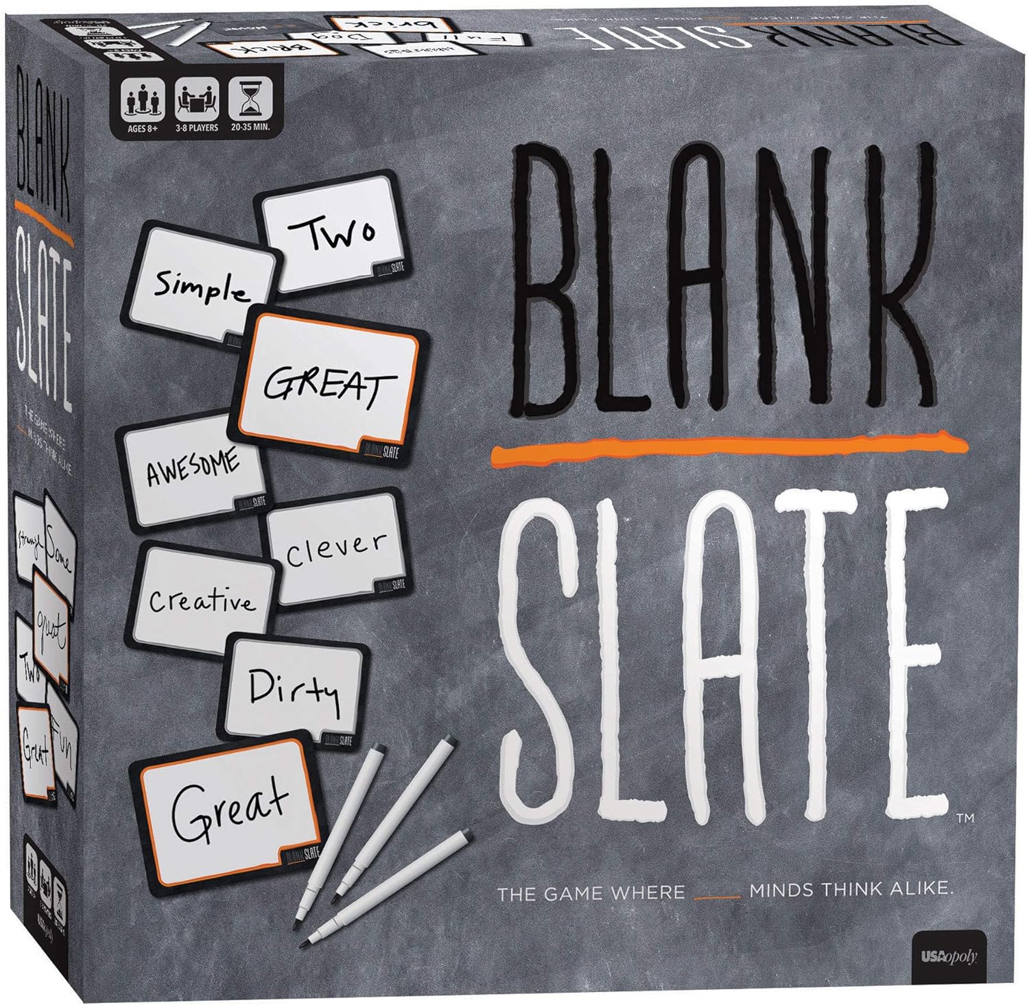BLANK SLATE Word Association Party Game for Family Game Night Ages 8+