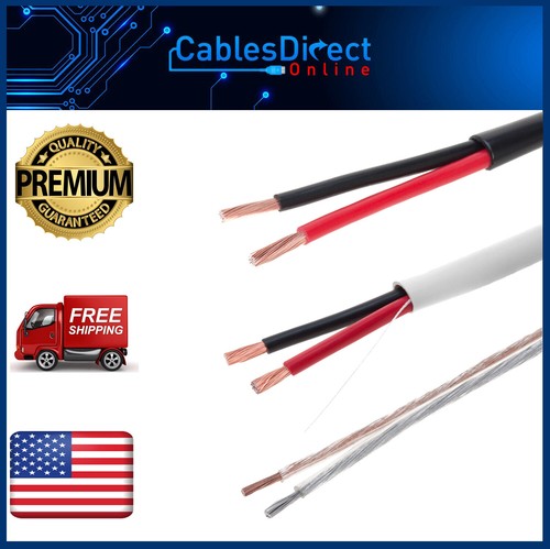 Bulk Speaker Cable In Wall CL2 Outdoor 12AWG 14AWG 16AWG 250ft 500ft Lot