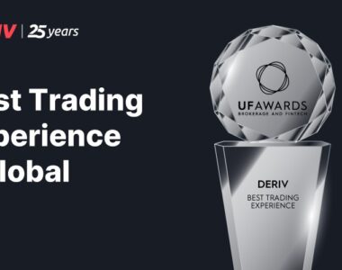 Deriv Wins Best Trading Experience Award at iFX EXPO International 2025 UF Awards