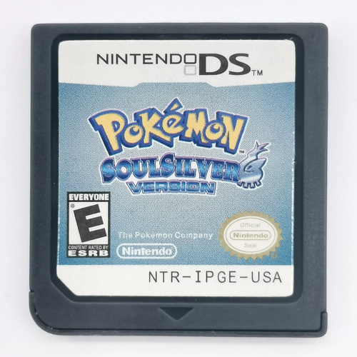 Nintendo NDS 2DS 3DS Game Card SoulSilver US Version with US SHIPPING