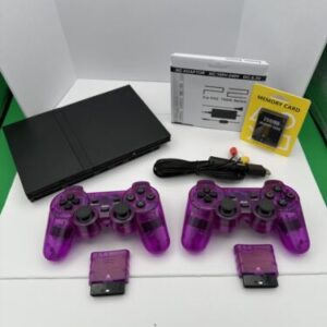 PS2 Console Slim Bundle with Accessories in Mint Condition and Free USA Shipping