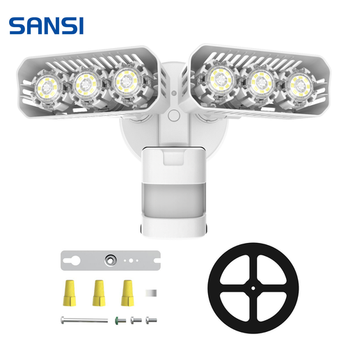 SANSI LED Motion Sensor 2700LM 27W Outdoor Garden Garage Security Light Bright