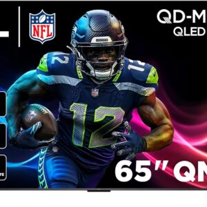 2025 TCL 65-Inch QM6K QD-Mini LED 4K UHD Google Smart TV with QLED, 144Hz, 288Hz Gaming Rate, High Contrast & Dolby Atmos