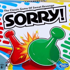 Sorry Kids Board Game Family Board Games for Kids and Adults 2-4 Players Ages 6 and Up