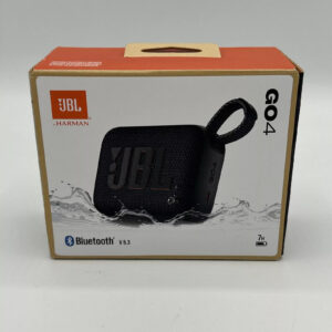 JBL GO4 Portable Waterproof Bluetooth Wireless Speaker Black