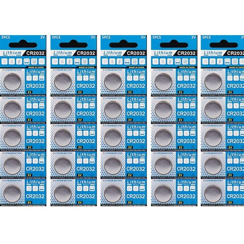 Lithium Battery 3V CR2032 CR2032 BR2032 DL2032 Remote Button Cell Watch Batteries New Lot