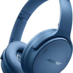 Bose QuietComfort Bluetooth Headphones Wireless Active Noise Cancelling Over Ear Mic Deep Bass 24 Hour Playtime Blue Dusk Limited Edition