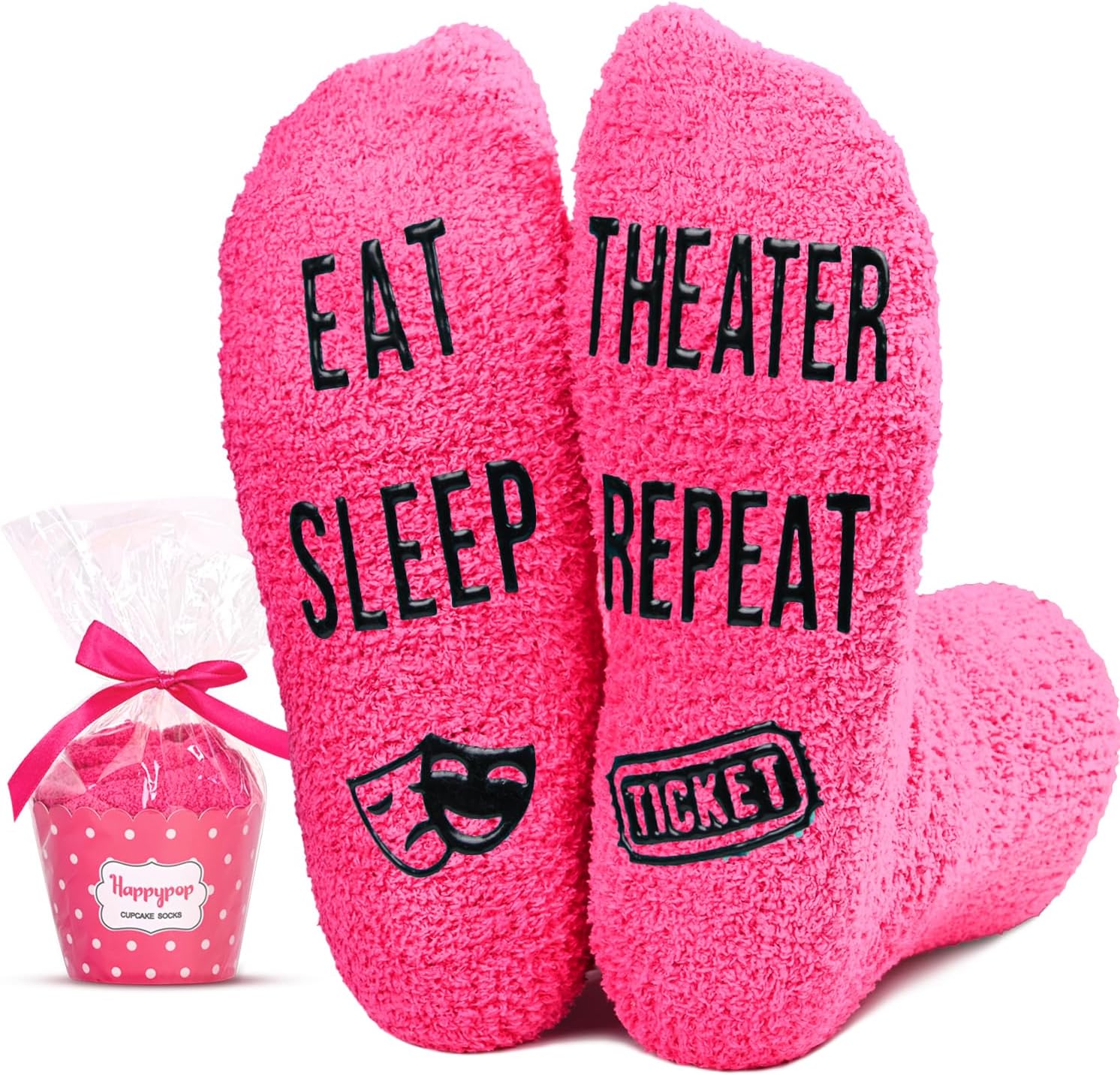 HAPPYPOP Theater Horror Movie Anime Gifts for Women Girls and Movie Buffs Poker Socks