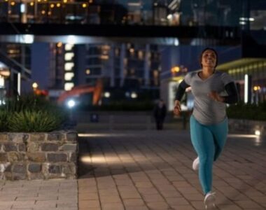 Dad Follows Daughter During 5 A.M. Jog For Sweetest Reasons