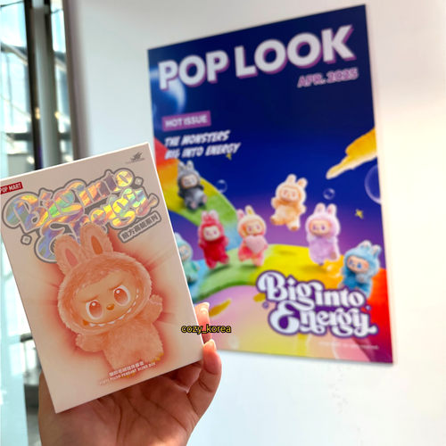 POPMART Labubu V3 Random The Monster Big Into Energy Plush Blind Box