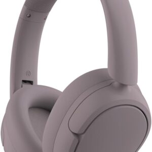 JLab JBuds Lux ANC Wireless Headphones Mauve Hybrid Active Noise Cancelling Customizable Sound Spatial Audio Compatible Premium Over-Ear Bluetooth Headset