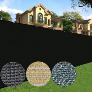 50ft Privacy Fence Cover Screen Fencing Mesh Shade Net Garden Yard Screen