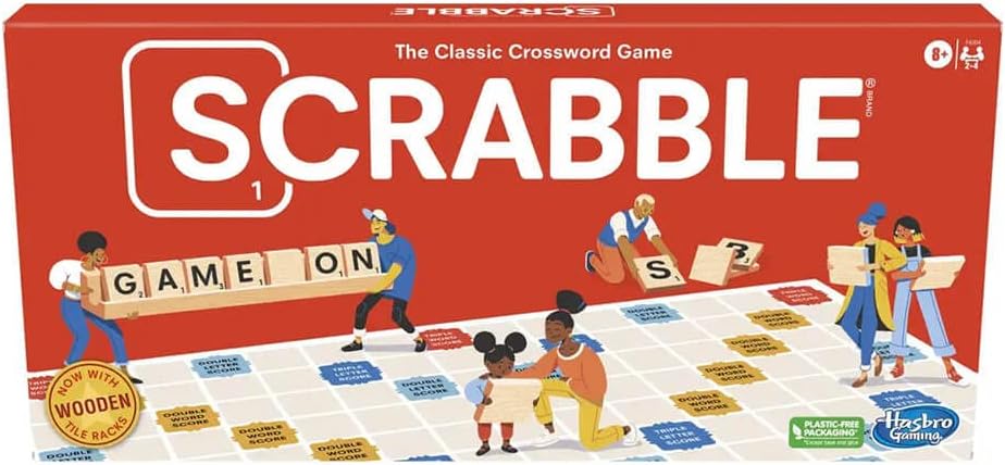 Scrabble Classic Refresh Edition Board Game