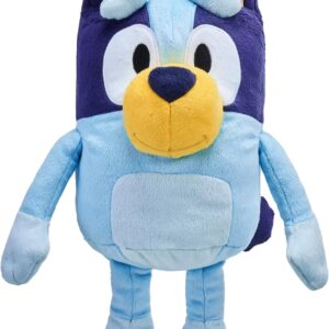 Bluey Talking Plush Toy 13" Soft Musical Stuffed Animal with 9 Different Phrases for Toddlers and Kids