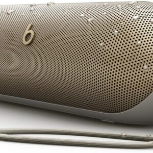 Beats Pill Portable Bluetooth Speaker Up to 24H Battery Life Water Resistant Bluetooth Apple Android Compatible Seriously Loud Sound Champagne Gold
