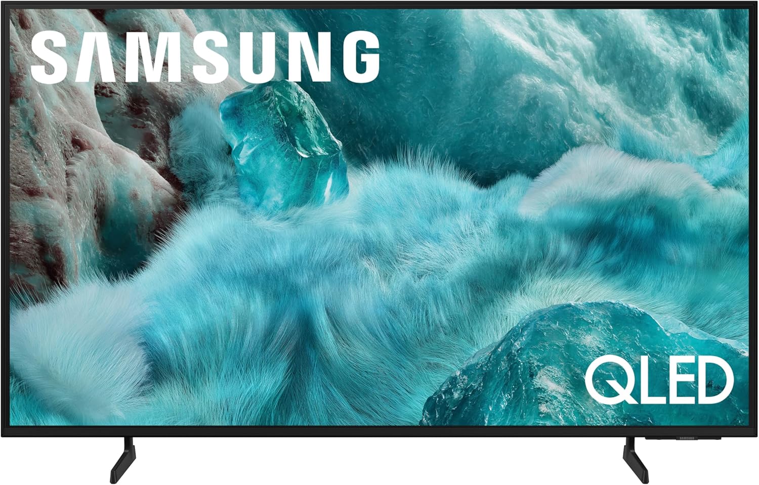 Samsung 55-Inch Class QLED Q7F Series 2025 55Q7F Smart TV Quantum HDR Object Tracking Sound Lite Q4 AI Gen1 4K Upscaling Gaming Hub Alexa Built-in